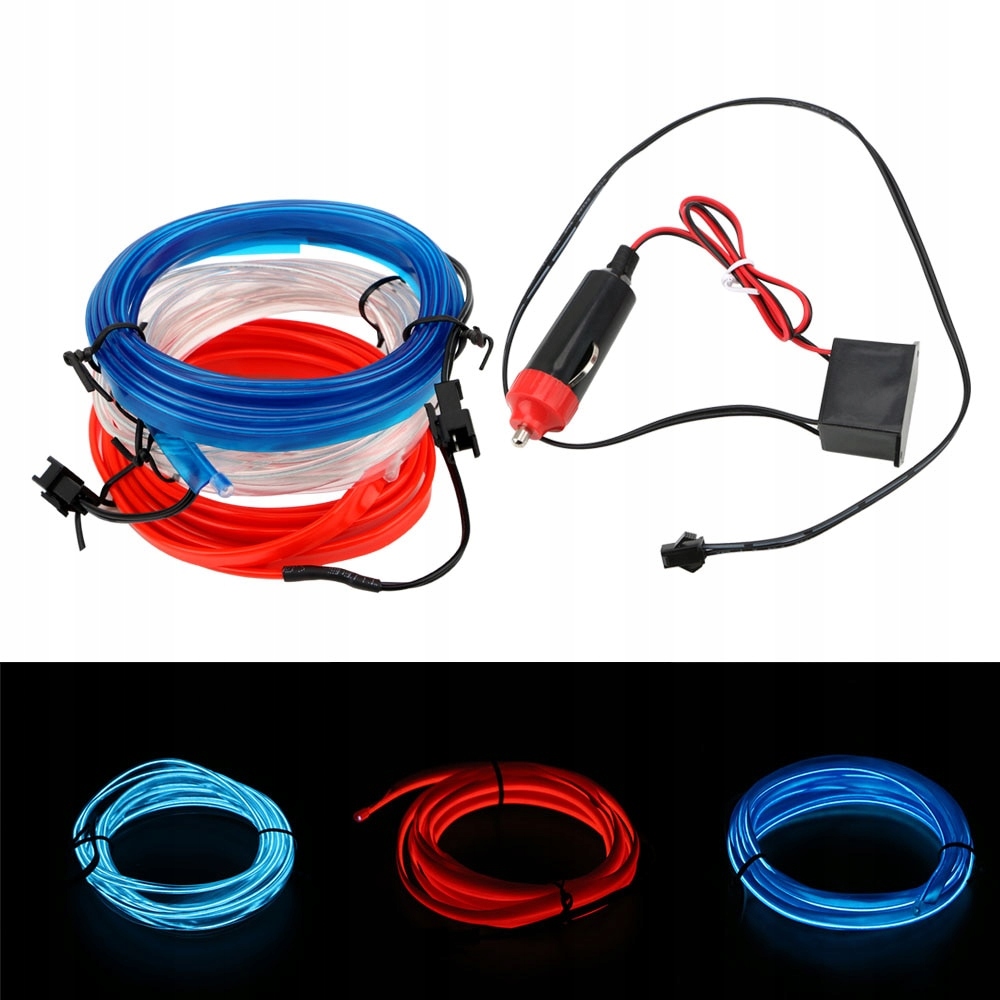 фото №11, Освітлення do автомобіля салону стрічка світлова