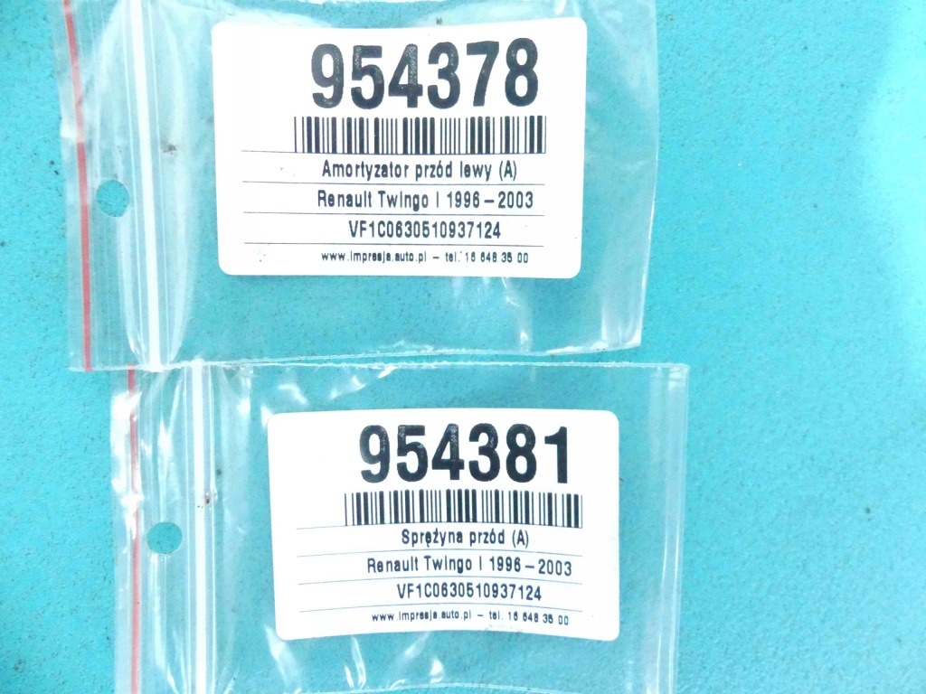 фото №2, Пружина перед renault twingo i 1.2 54km