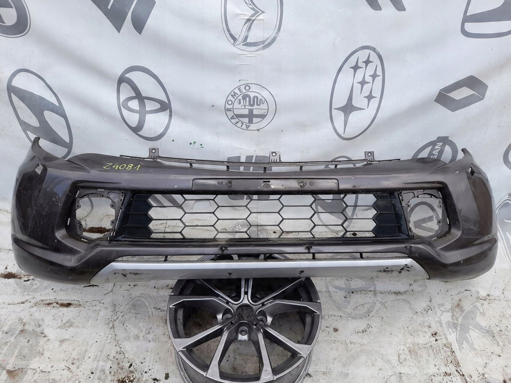 фото №1, Mitsubishi l200 2015 бампер передний