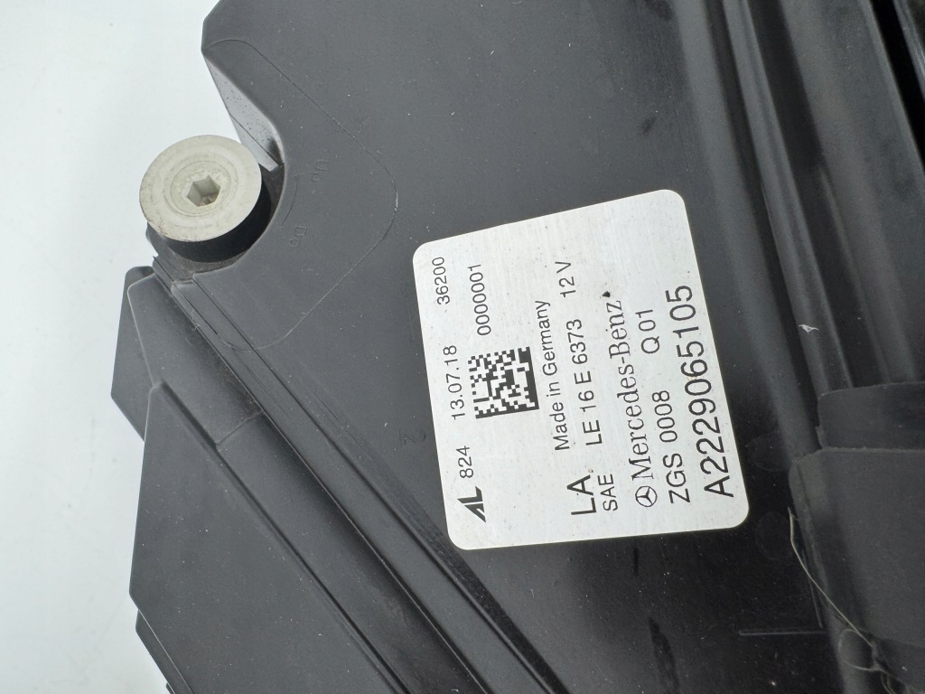 фото №12, Mercedes s-klasa w222 lift mulitbeam usa лампа ліва права