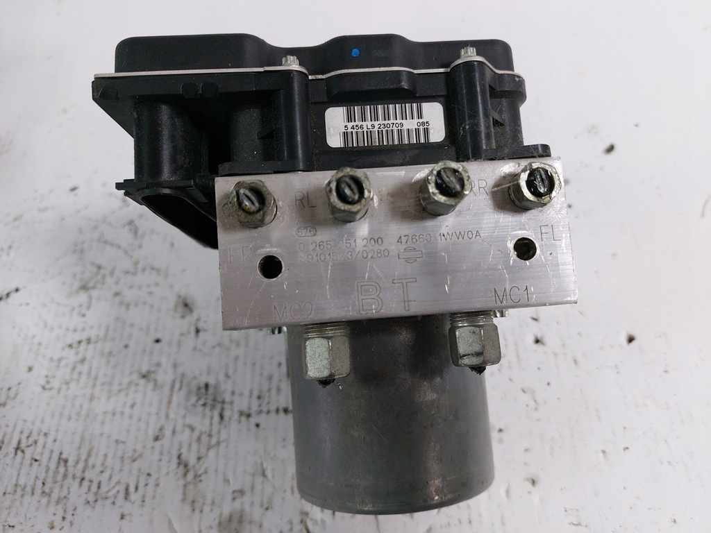 фото №1, Насос abs infiniti fx 476601ww0a 0265251200