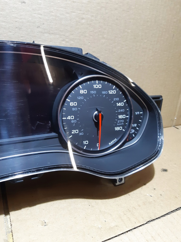 фото №12, Audi a7 4g tdi лічильник прилади спідометр версія angielska 4g8920984h