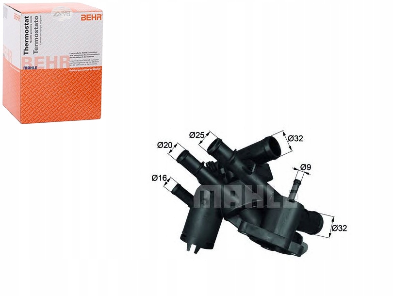 фото №1, Behr термостат vw bora 1.6 fsi 1j2