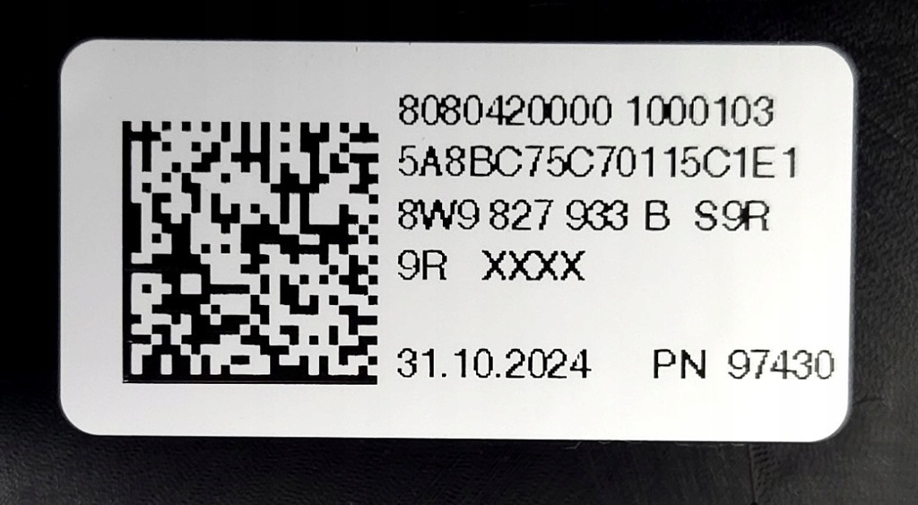 фото №14, Спойлер кришки audi rs4 b9 8w9827933b ls9r