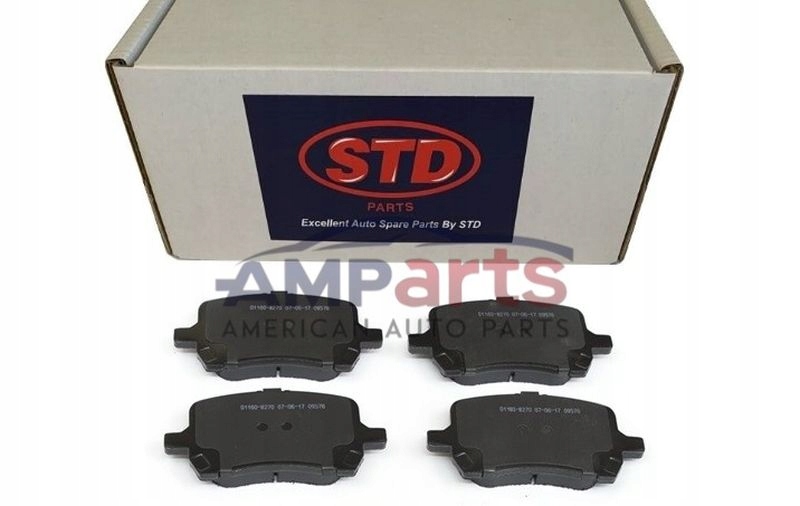 фото №1, Chevrolet hhr 2008-2010 тормозные колодки тормозные перед