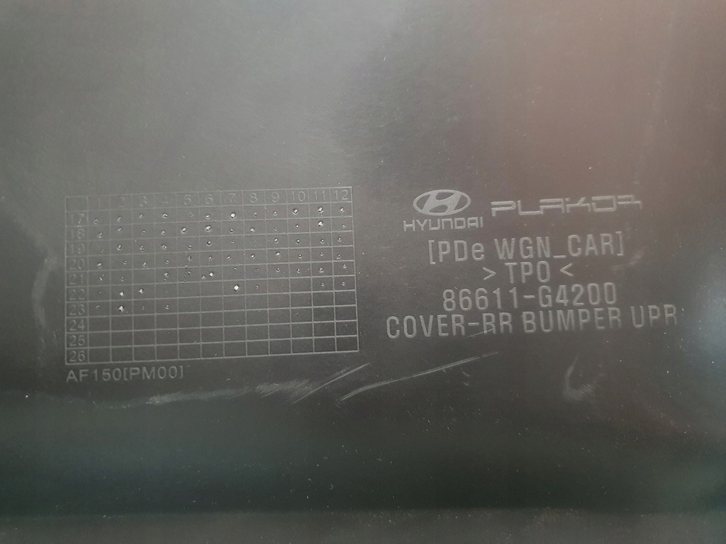 фото №9, Бампер hyundai i30 iii kombi задняя задний новый