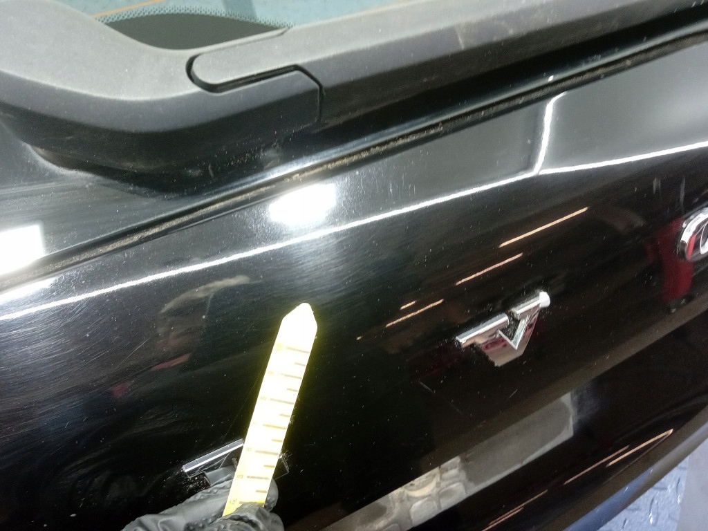 фото №5, Volvo xc60 ii 17- кришка багажника багажника задня задня 019 black камінь