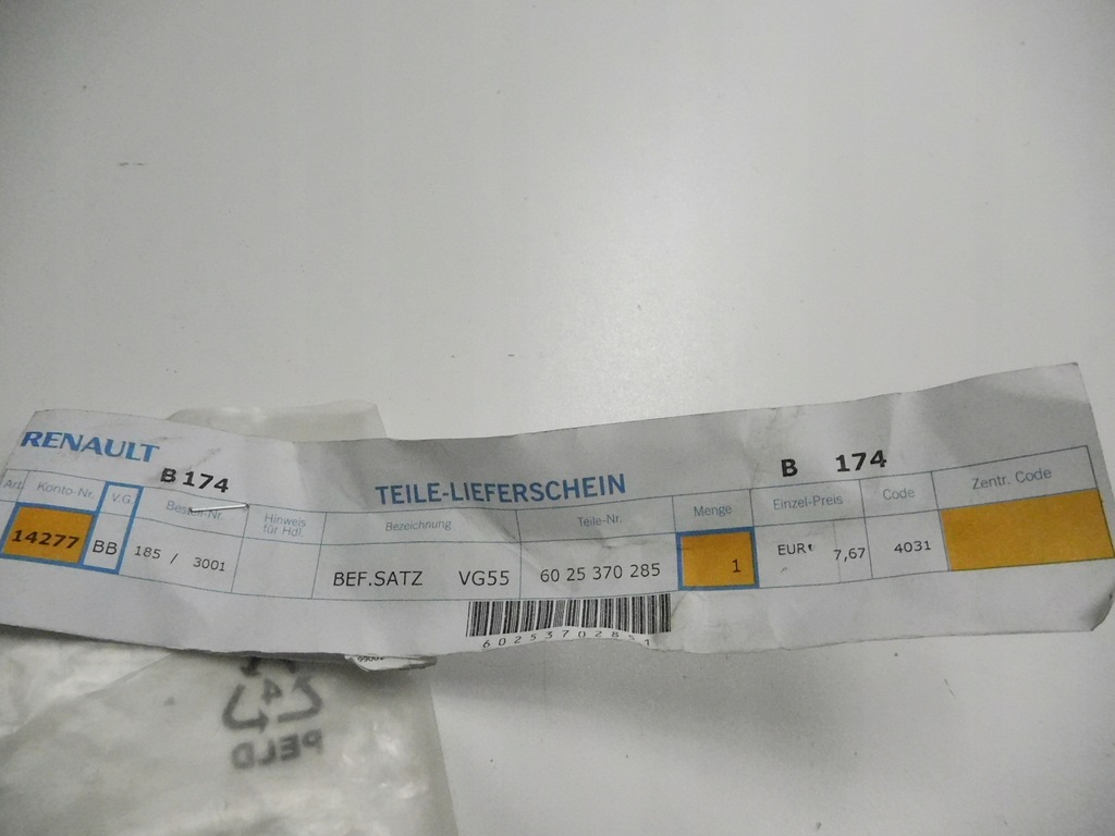 фото №7, Кліпси накладки двері renault espace 3 6025370285