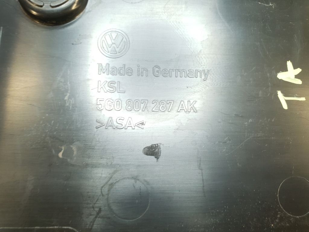 фото №4, Golf vii r-line подставка рамка кронштейн номерного знака регистрационный oryg-pń