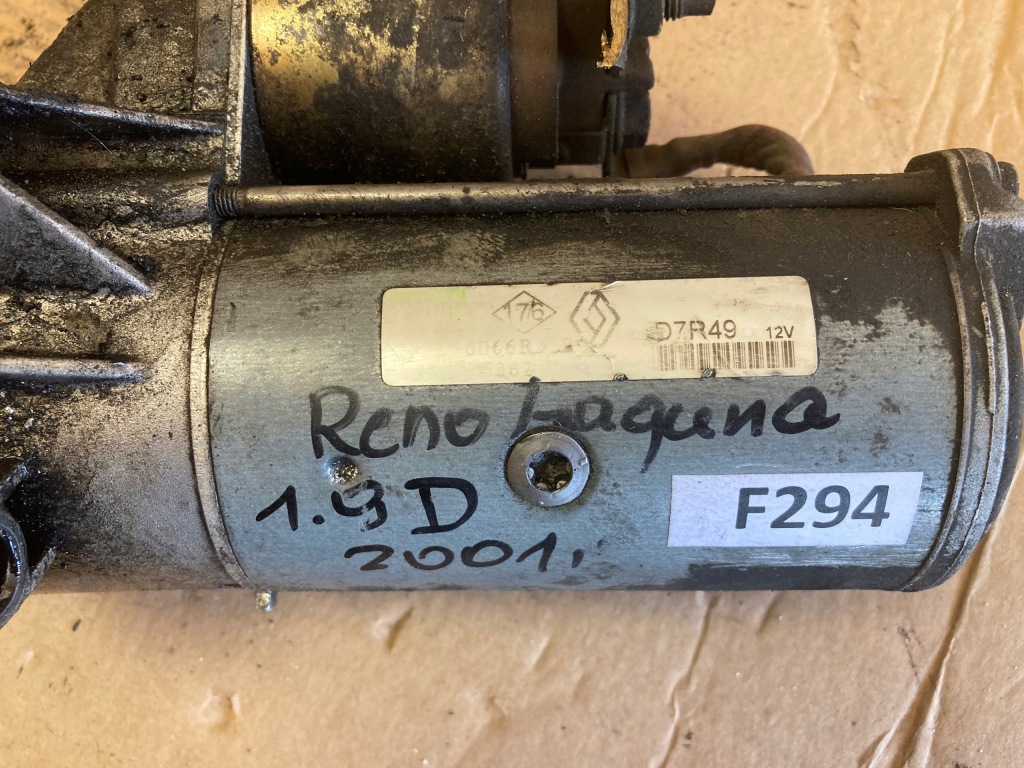 Renault laguna 2 2 1.9 dci стартер d7r49 820075362 Недорого