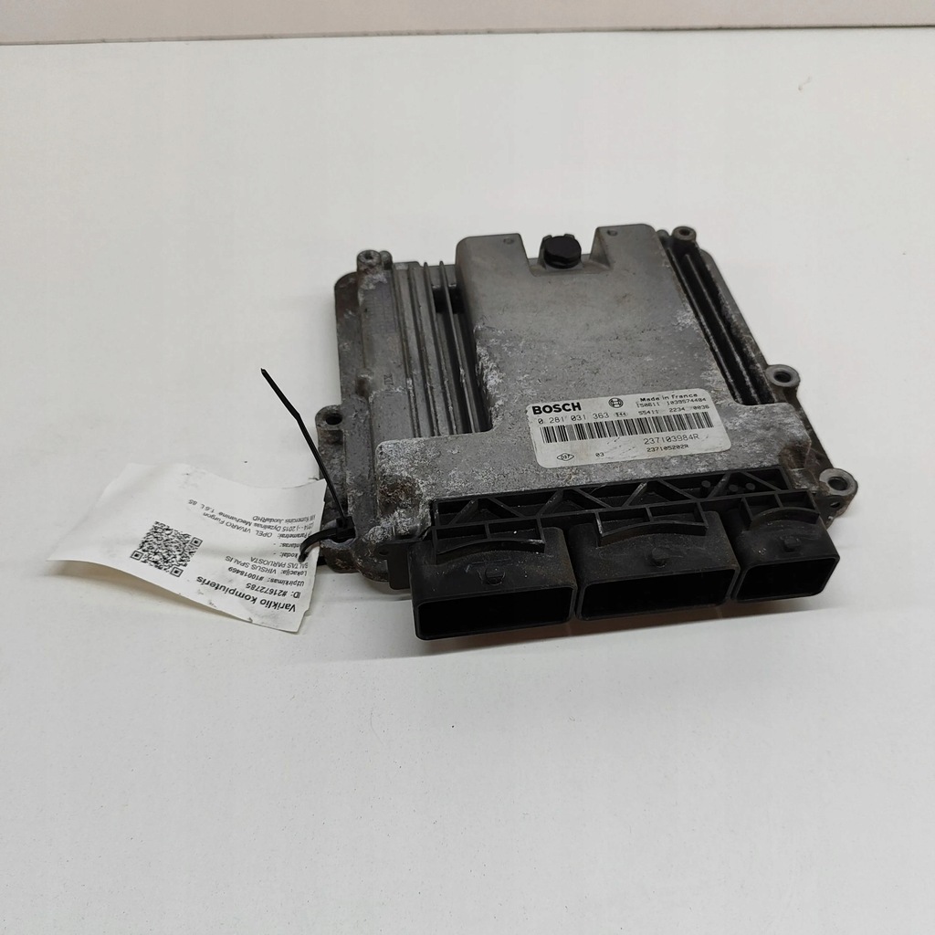 фото №1, Opel vivaro 2015 блок керування / модуль ecu