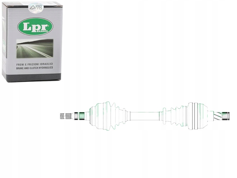 Купити Привідний вал opel vectra b j96_vectra b estate j96_vectra b хетчбек lpr