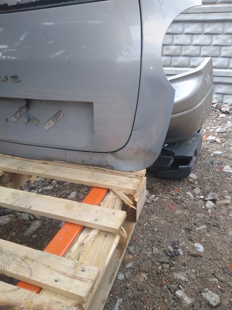 фото №2, Крышка багажника багажника задняя renault modus открывающийся dół