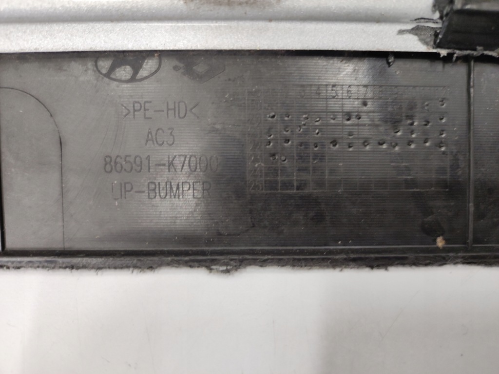 фото №12, Бампер перед hyundai i10 iii 86511-k7000 86591-k7000 86531-k7000 19 -