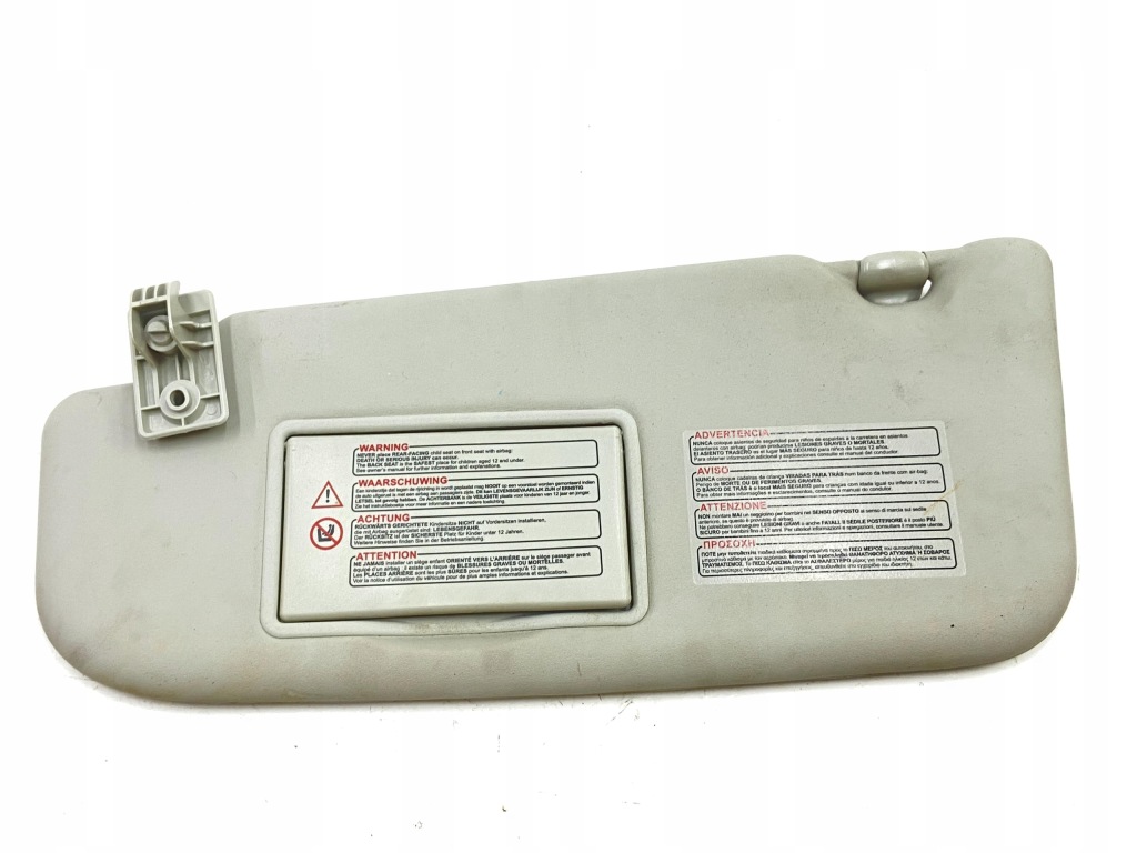 фото №1, Козырёк солнцезащитный левый защита левая nissan qashqai j10