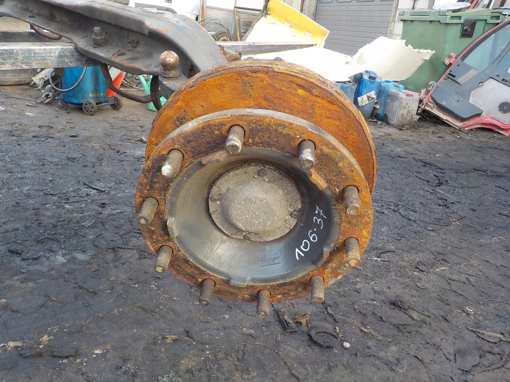 фото №1, Поворотный кулак перед 10 шпилька daf xf 106 460 euro 6