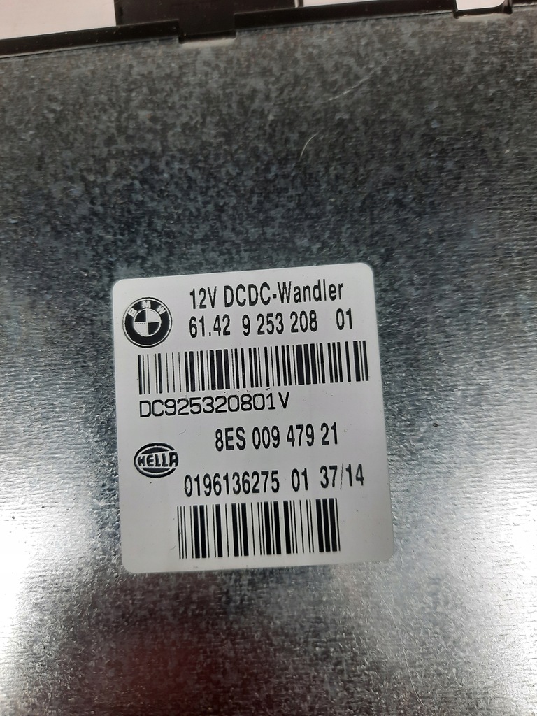 фото №2, Модуль напруги dcdc bmw x1 e84 9253208