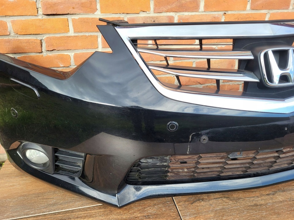фото №6, Honda accord viii 8 2011-2015r lift бампер перед kompletny pdc омыватель