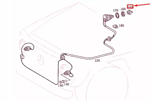 Купить Mercedes-benz g w463 кронштейн регулировки дальность света a0009973577 oem