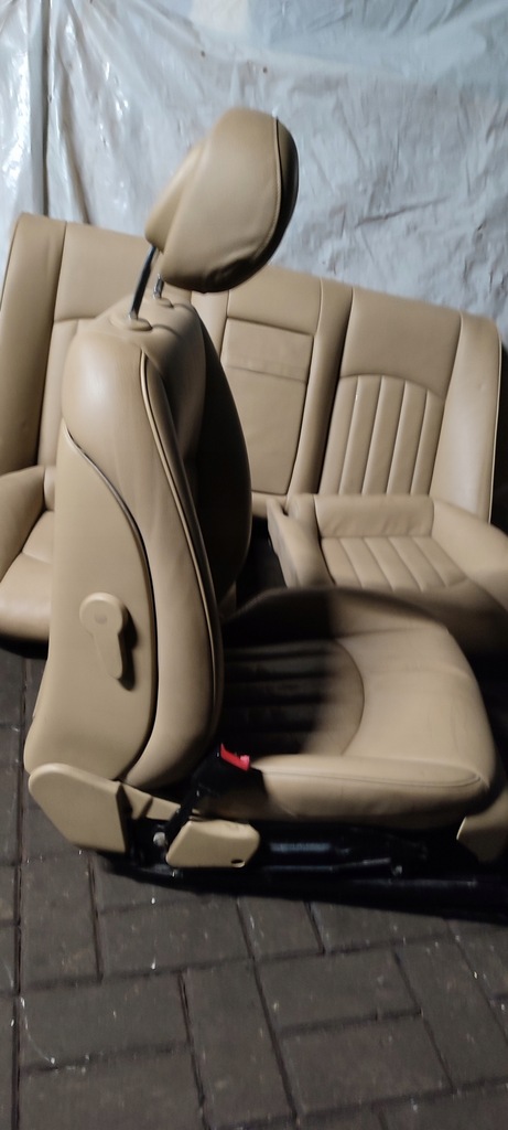 фото №11, Сидіння сидіння обшивки комплект mercedes w219 2,5