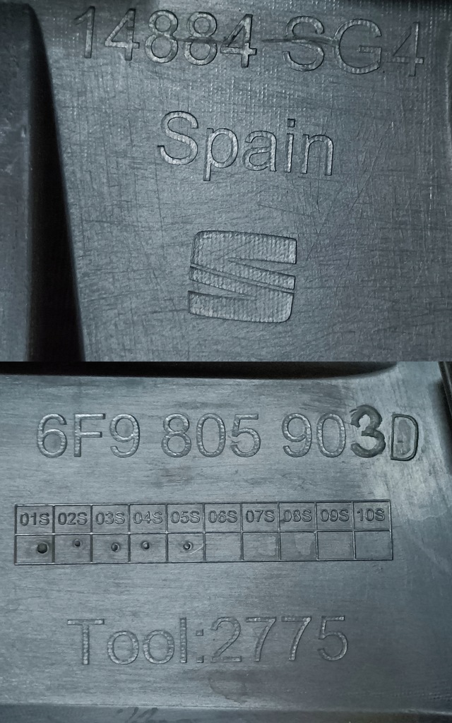 фото №9, Seat arona спойлер накладка бампера перед 6f9805903d