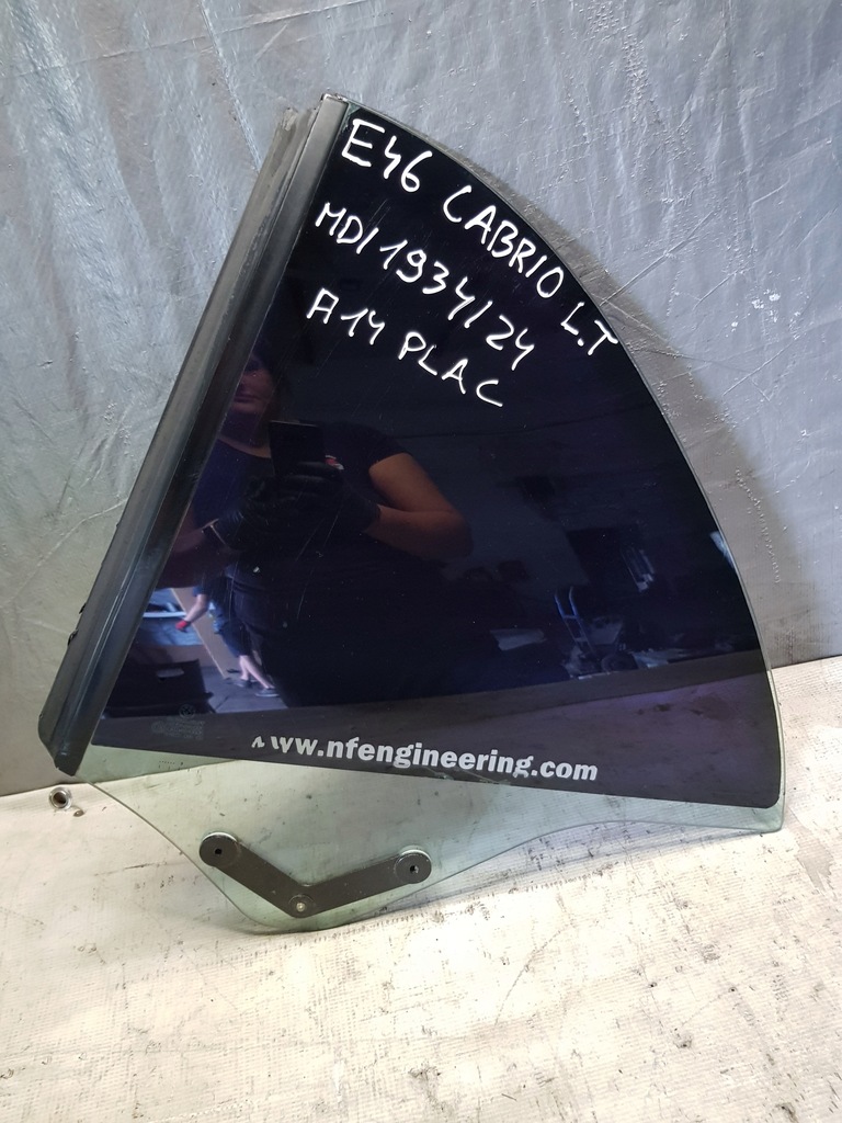 фото №1, Скло лівий задня bmw e46 cabrio