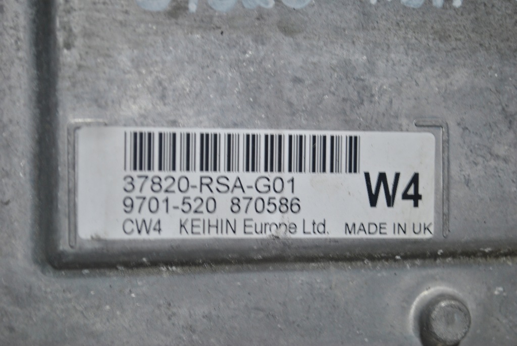 фото №7, Бортовий комп'ютер блок керування двигуна honda civic viii ufo 37820-rsa-g01