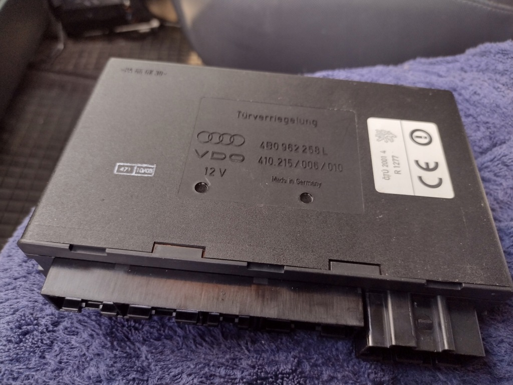 фото №1, Audi a6 c5 модуль комфорта. st.bdb.4b0962258d.