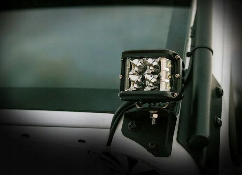 Купить Лампа рабочая противотуманная фара cube 12 led 36w 12-24v off road tir тягач bus quad