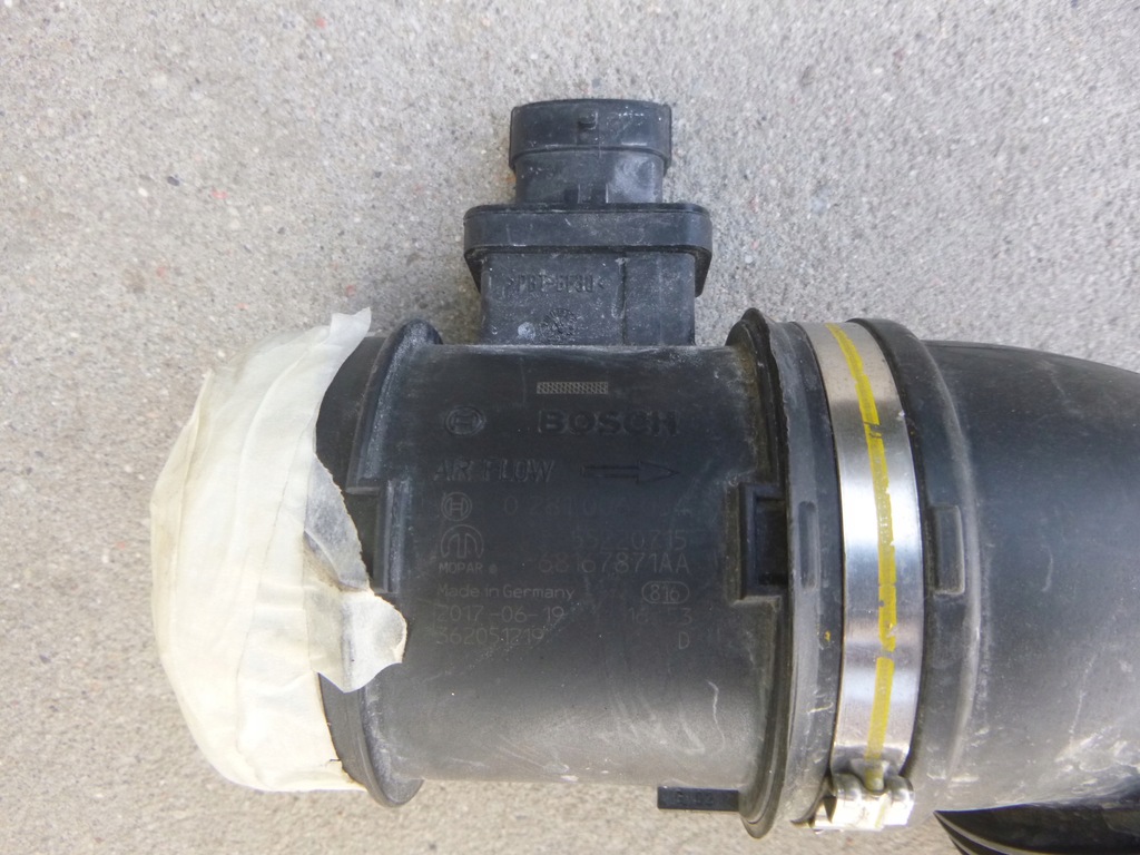 фото №3, Труба wąż шланг воздухозаборник fiat alfa romeo 2.0 jtdm