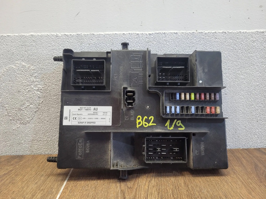 фото №1, Ford transit custom bcm bk2t14b476au модули комфорта