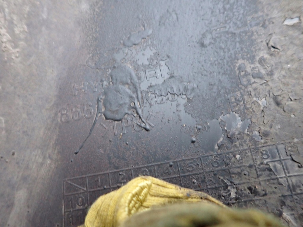 фото №14, Hyundai ix20 10- бампер задняя задний pdc