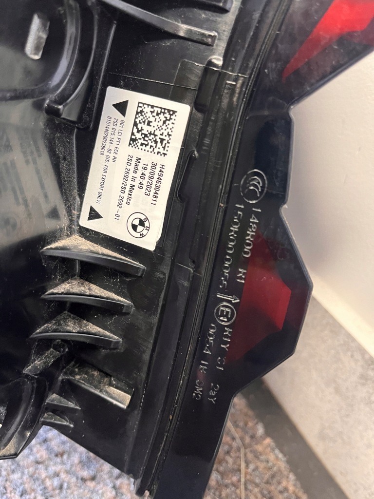 фото №9, Bmw x3 lift g01 x3m f97 лампа задняя правая bmw led h4946304811