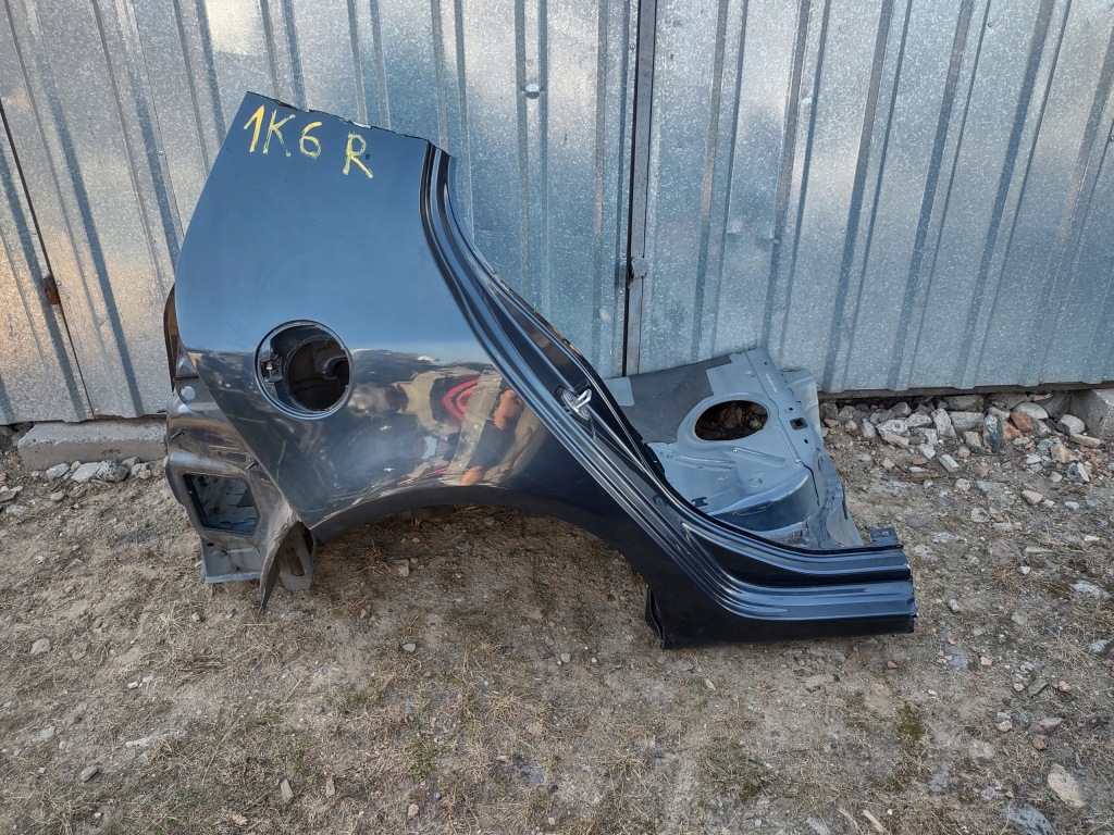 фото №1, Крыло четверть vw golf v 1k 5 дверь хэтчбек правая задняя lc5f