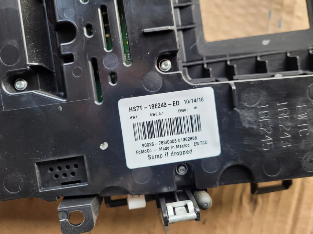 фото №3, Панель обдув радіо ford fusion sedan 2017