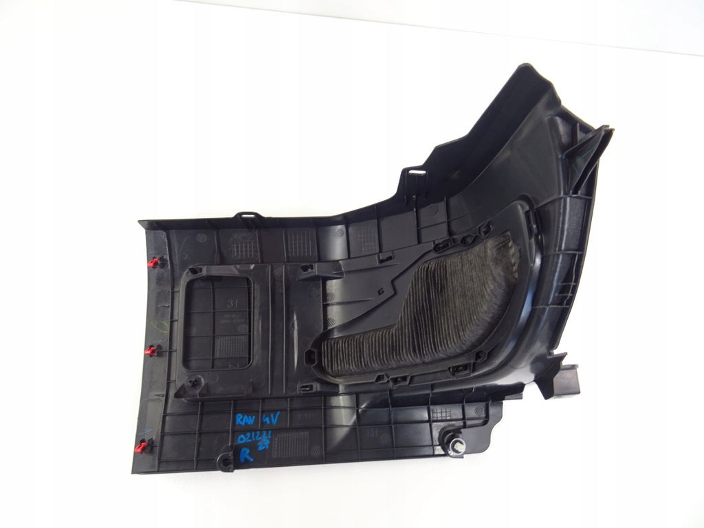 фото №6, Rav4 5 v пластик захист сидіння акумулятора підкрилок задня 58466-42010 2019-