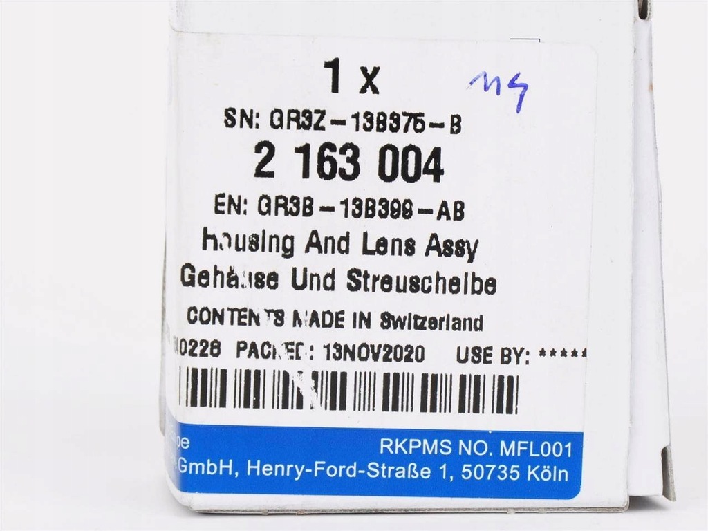 фото №12, Проектор лампа освітлення поріг ліва mustang _ 2163004 _ gr3b-13b399-ab