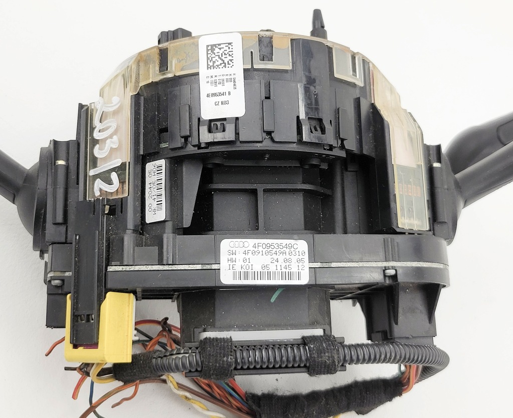 фото №8, Audi a6 c6 переключатель комбинированный с подогревом подогрев воздуховод лента sedan