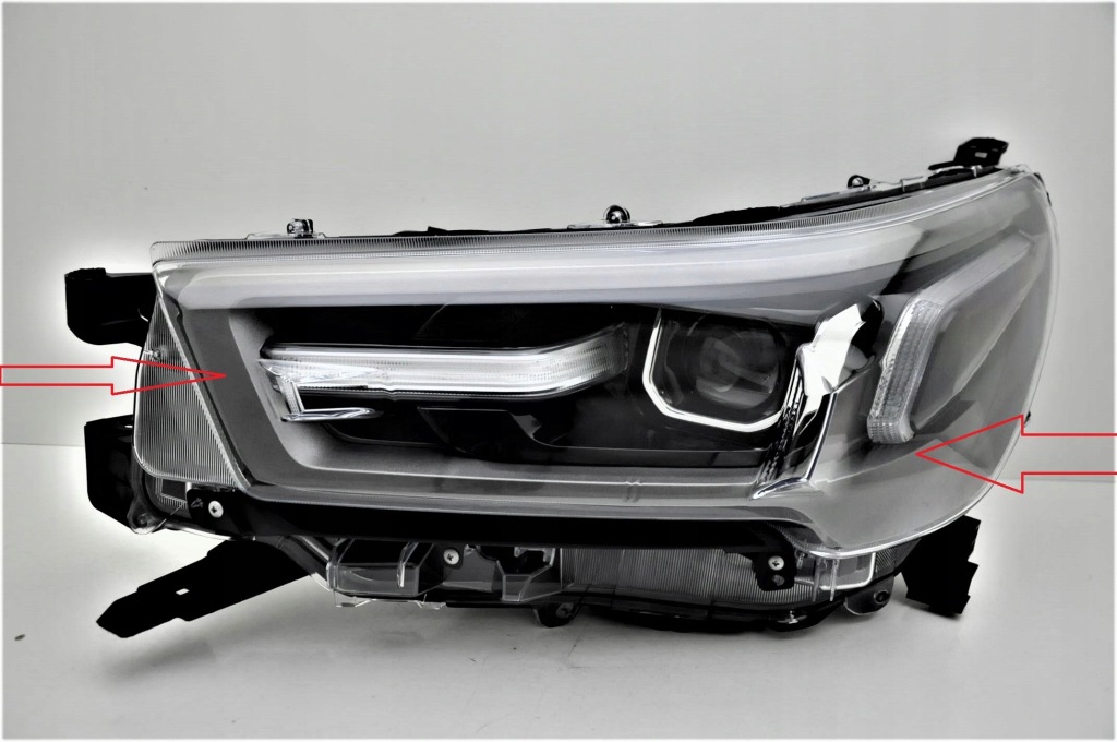 фото №4, Toyota hilux 2020- фара левый новый led графит