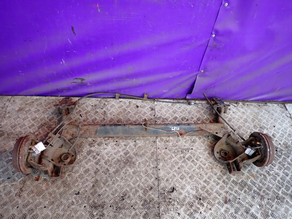 фото №1, Hyundai getz 02-11 oś задня балка задня