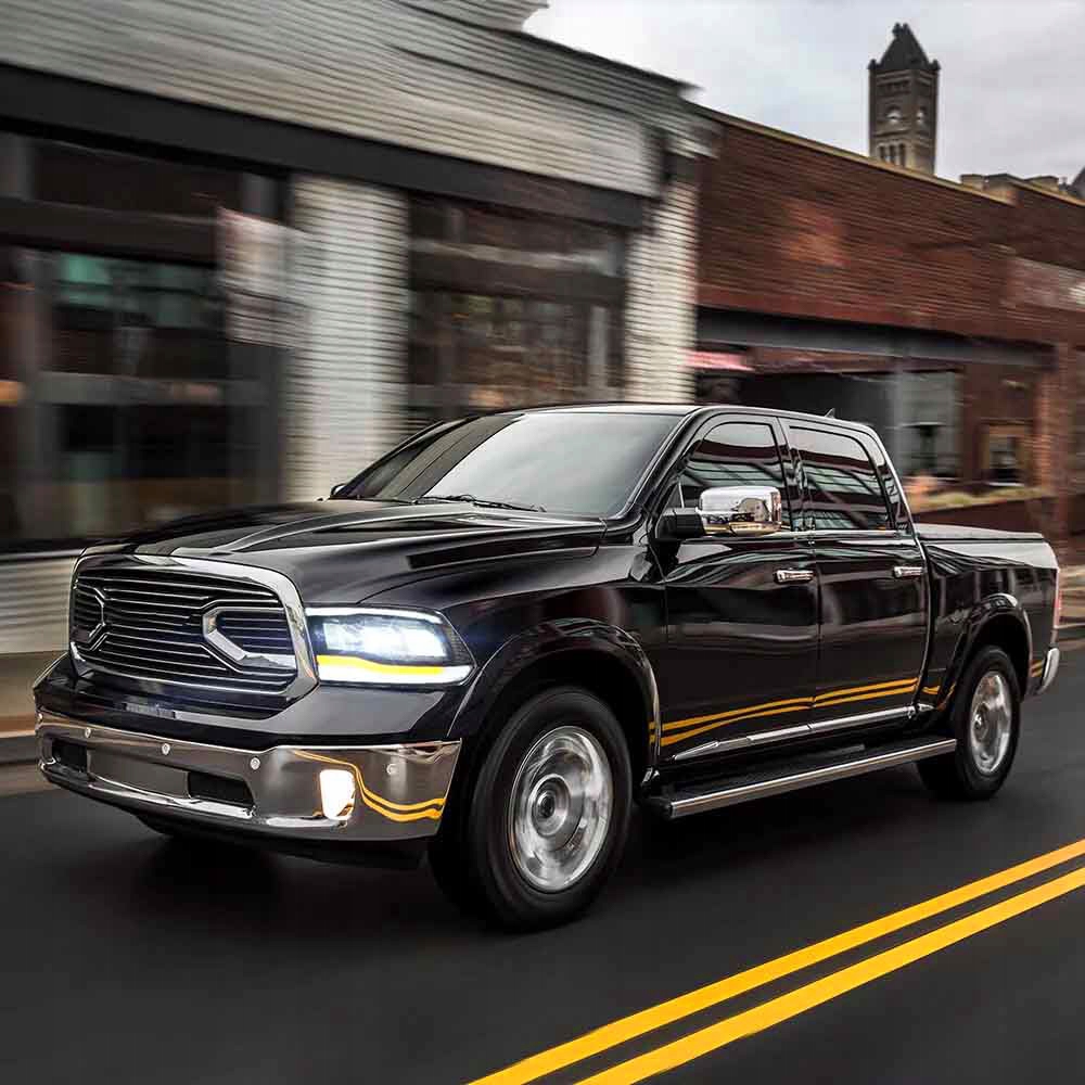 Dodge ram pickup 1500 2008-24 фонари фары перед передние full led drl Оригинал