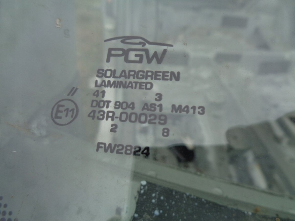 фото №2, Mercedes ml w166 скло передня лобове перед