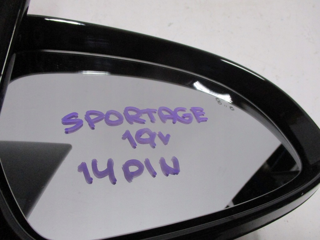 фото №8, Дзеркало kia sportage iv 19r 14pin камера праве