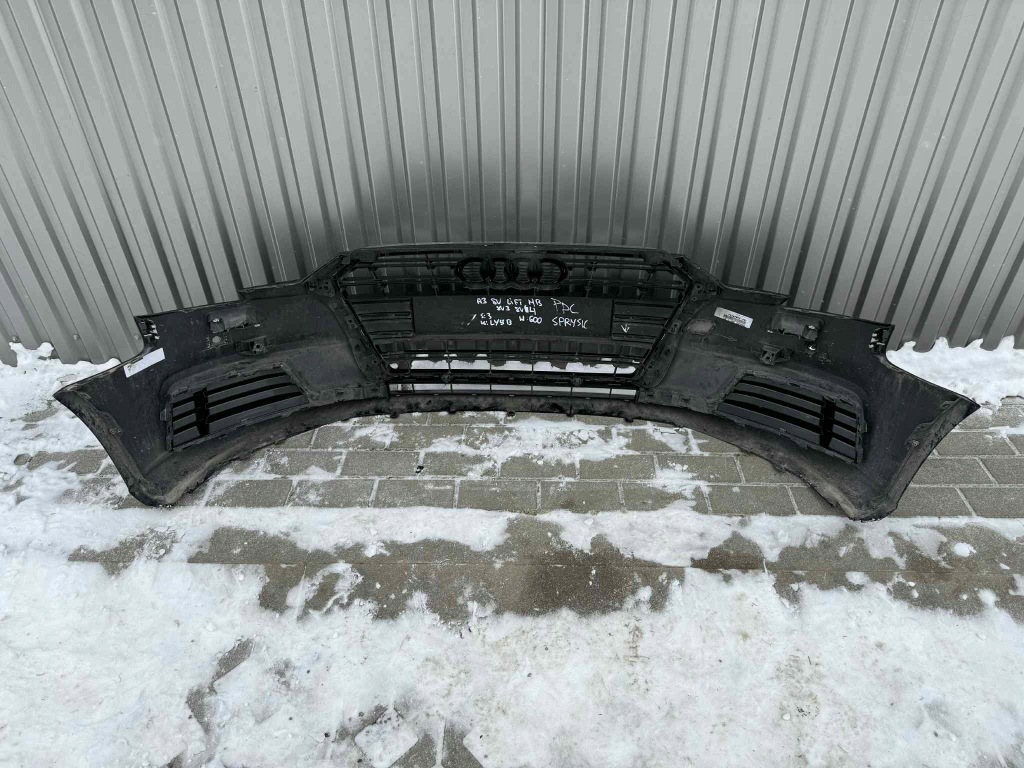 Audi a3 8v 8v3 8v4 рестайлинг  hb бампер перед передний pdc sprysk. 16-20 ly9b Киев