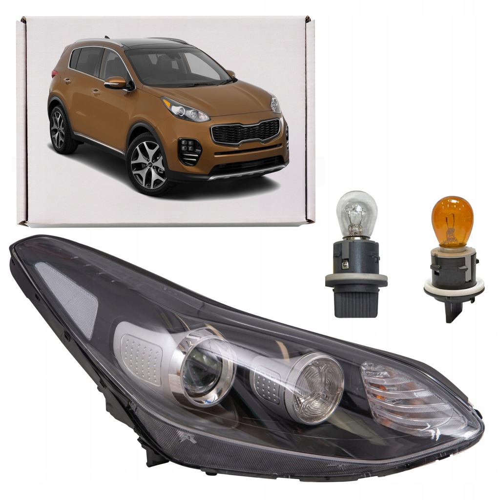 фото №1, Kia sportage iv ql 2016-2018 przed lift лампа передняя правая 92102f1000