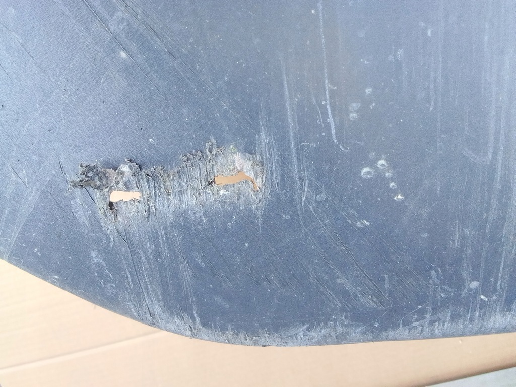 фото №13, Jeep compass 17- накладка бампера перед 401017049ac usa