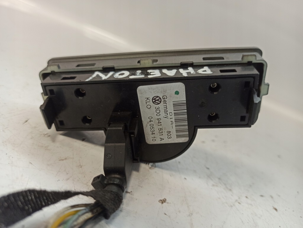 фото №7, Volkswagen vw phaeton перемикач світла 3d0941531a