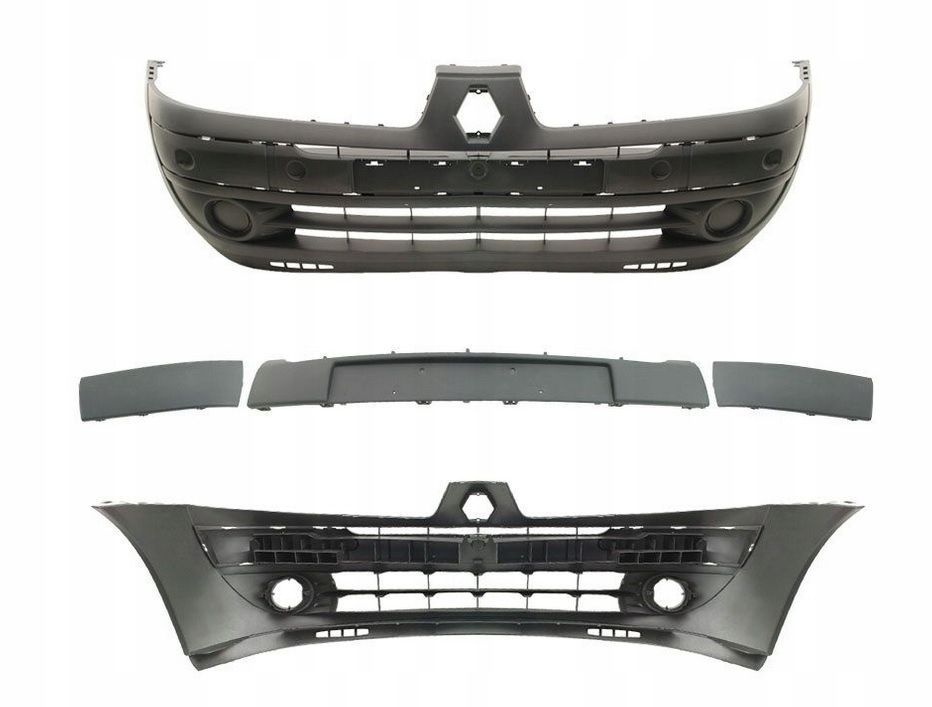 фото №1, Бампер передний renault clio 2 fl, thalia 01- kpl