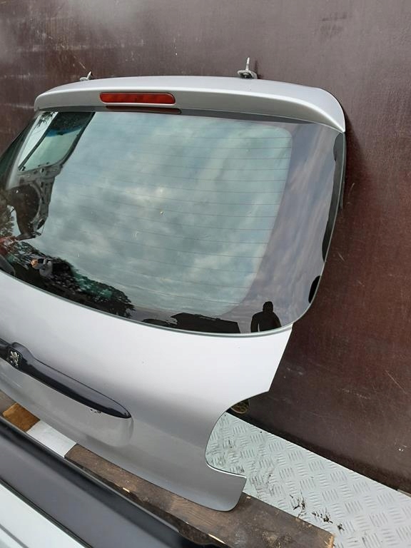 фото №8, Peugeot 206 98-03 hb 3-d комплектна кришка багажника кришка багажника ezr