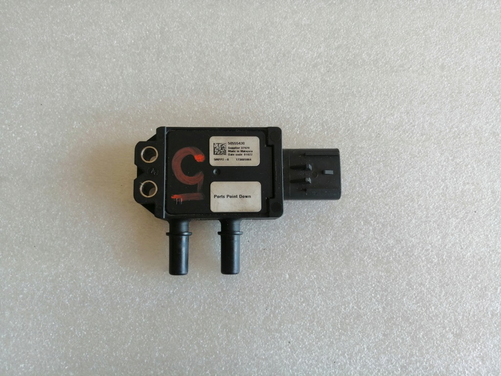 фото №1, Датчик тиску вихлопних газів alfa romeo stelvio 50555430